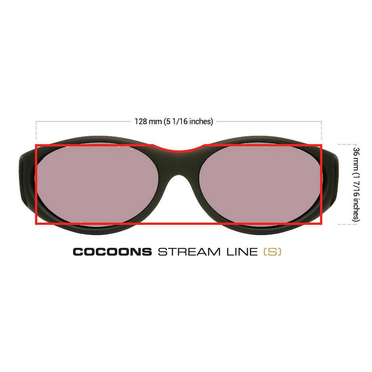 Low Vision Tinted Fitover - Cocoons